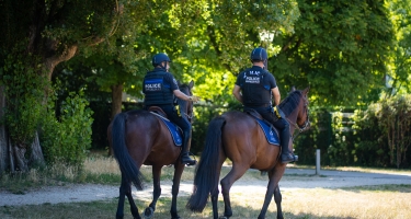 Une patrouille équestre pour la police municipale Antony-Sceaux