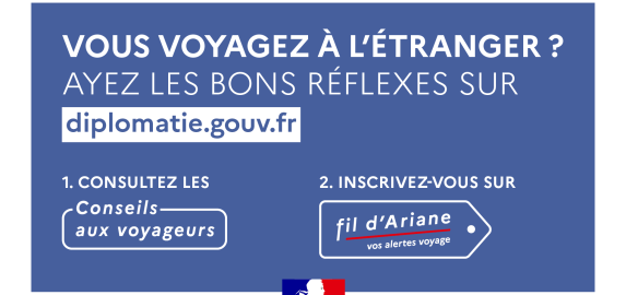 Fil d'Ariane : vos alertes voyage