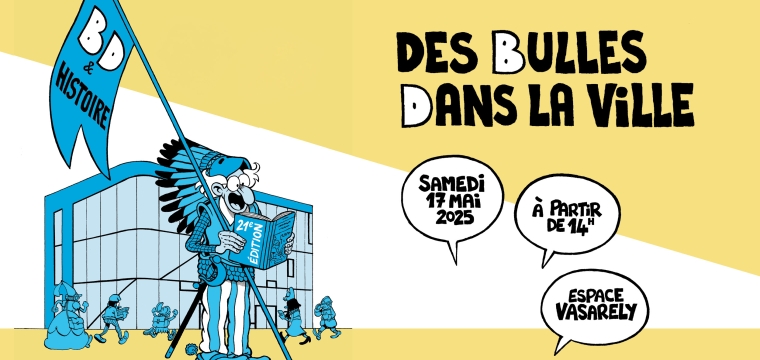 Festival de BD : Des bulles dans la ville « BD & Histoire »