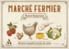 Marché fermier au quartier Saint-Saturnin