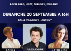 R&eacute;cital caritatif de Coline en R&eacute;