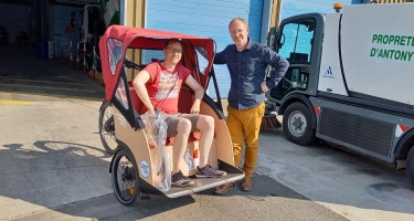 Le vélo triporteur disponible à Antony ! 