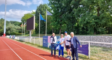 Accueil d&rsquo;un athl&egrave;te international &agrave; Antony dans le cadre de l&rsquo;Open de Paris Handisport
