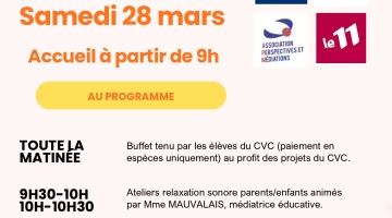 Une Semaine du bonheur au coll&egrave;ge F. Furet