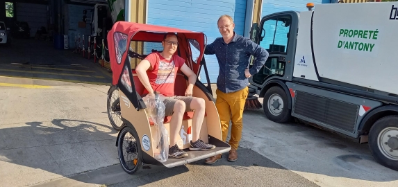 Le vélo triporteur disponible à Antony ! 