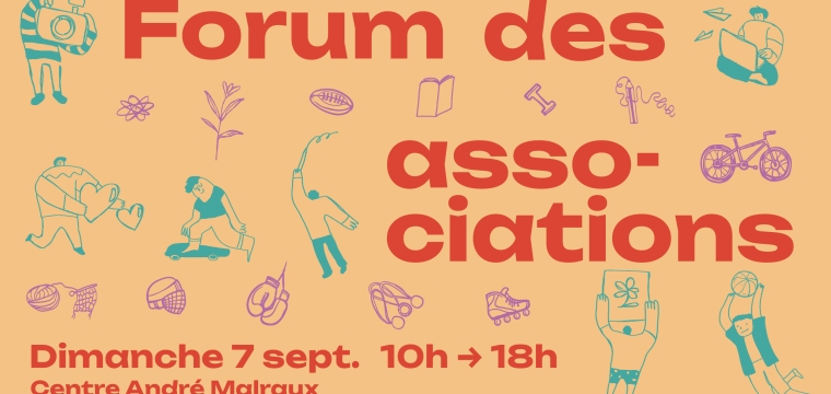 Forum des associations sur une seule journée !