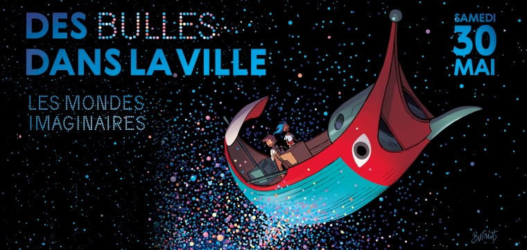 Festival de BD : Des bulles dans la ville &laquo; Mondes imaginaires &raquo;