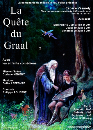 affiche la quête du graal