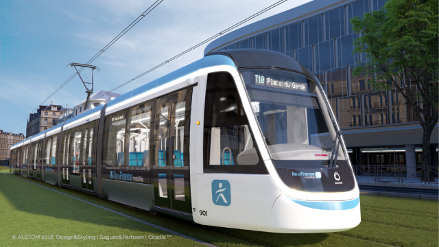 Crédit : Alstom / Saguez & Partners pour Île-de-France Mobilités 