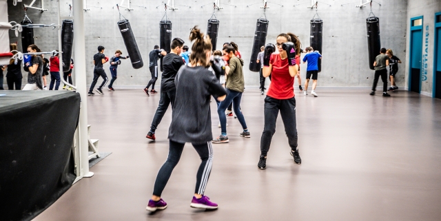 Les membres d’Antony sport boxe ont découvert avec plaisir leur nouvel espace d’entraînement