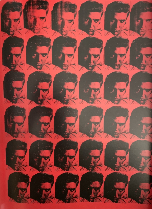 Andy Warhol (1928-1992)  RED ELVIS, 1962   sérigraphie sur toile- 175 x 132 cm NY The AndyWarhol Foundation Inc.