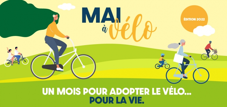 Mai à vélo : un mois pour adopter le vélo pour la vie !